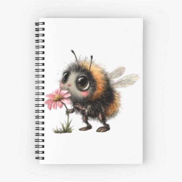 Item preview, Adorable Bee Holding a Flower designed and sold by vanndhi.