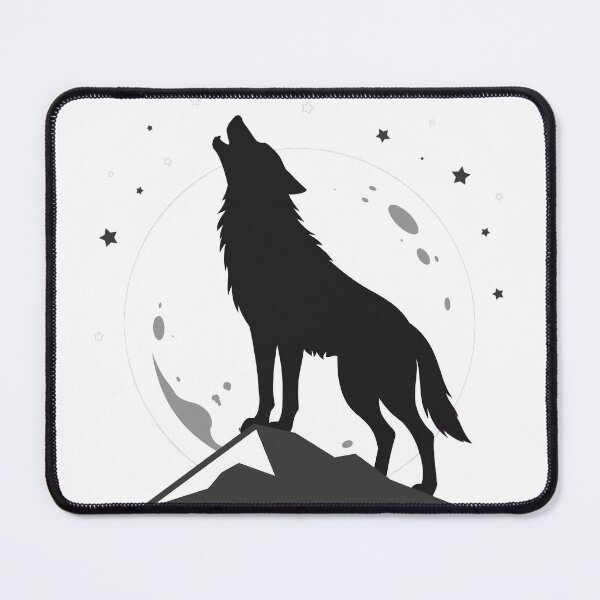 Item preview, Lone Wolf Moon Howling Alpha Mindset designed and sold by Ameir12.