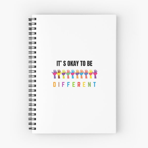 Item preview, It's Okay To Be Different Graphic Design designed and sold by SparksCo2025.