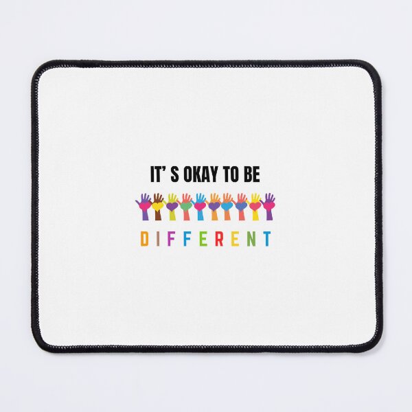 Item preview, It's Okay To Be Different Graphic Design designed and sold by SparksCo2025.