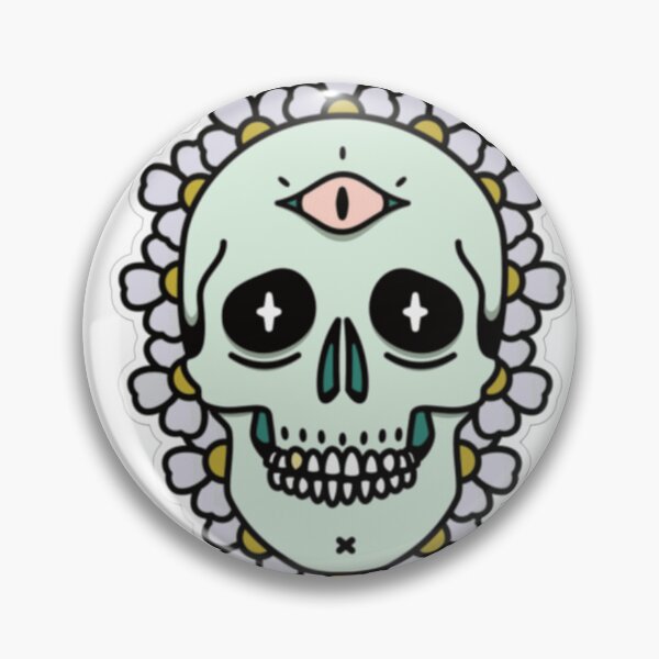Item preview, PSYCHEDELIC SKULL GRAPHIC designed and sold by LarryBrawle.