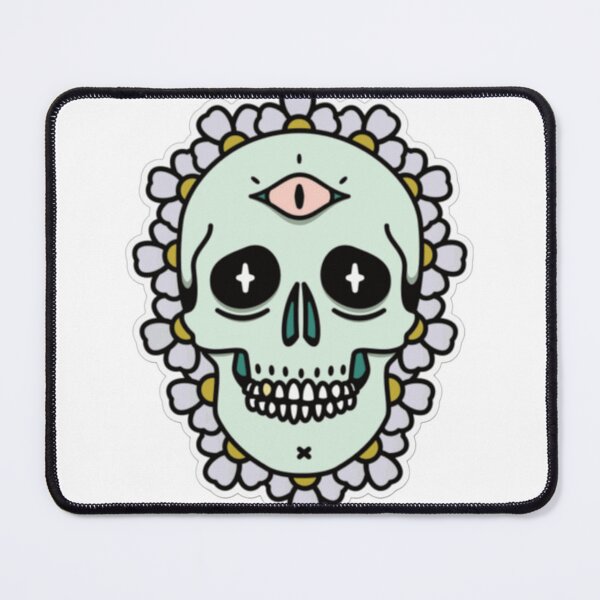 Item preview, PSYCHEDELIC SKULL GRAPHIC designed and sold by LarryBrawle.