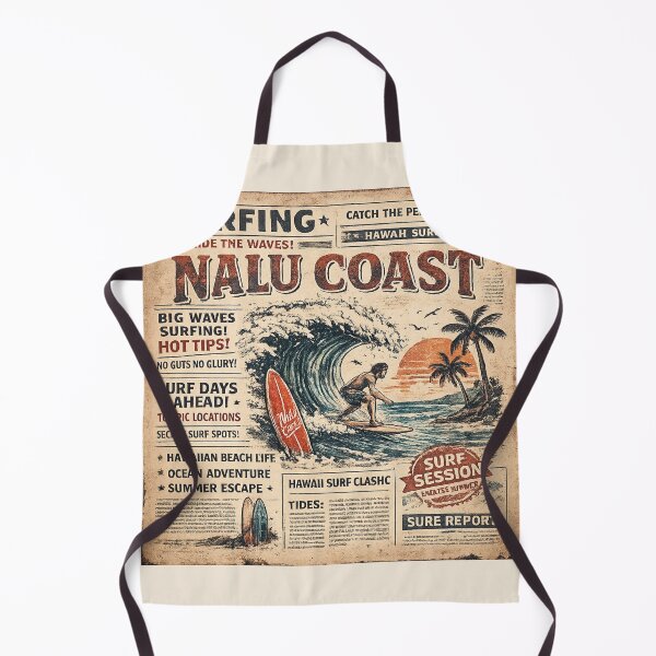Item preview, Nalu Coast Surf Newspaper | Hawaiian Wave & Beach Club designed and sold by Nalu Coast.