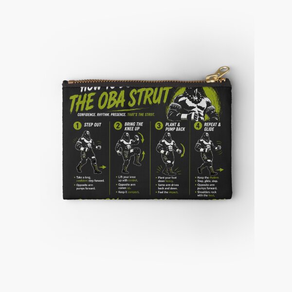 Item preview, How To Do The Oba Strut - Funny Pro Wrestling Walk Tutorial Poster Shirt designed and sold by PufferPhishDzn.