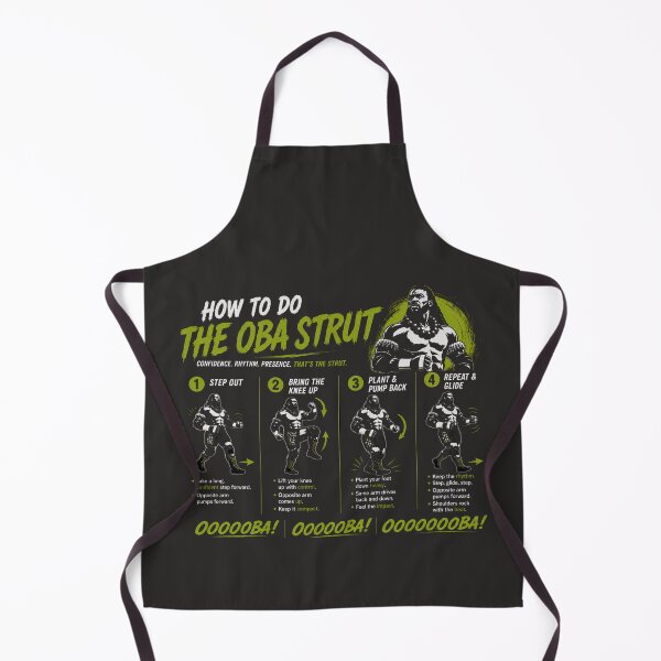 Item preview, How To Do The Oba Strut - Funny Pro Wrestling Walk Tutorial Poster Shirt designed and sold by PufferPhishDzn.