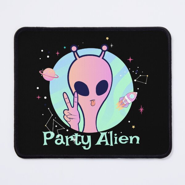 Item preview, Party Alien Comes in Peace designed and sold by Grateful-Fool.