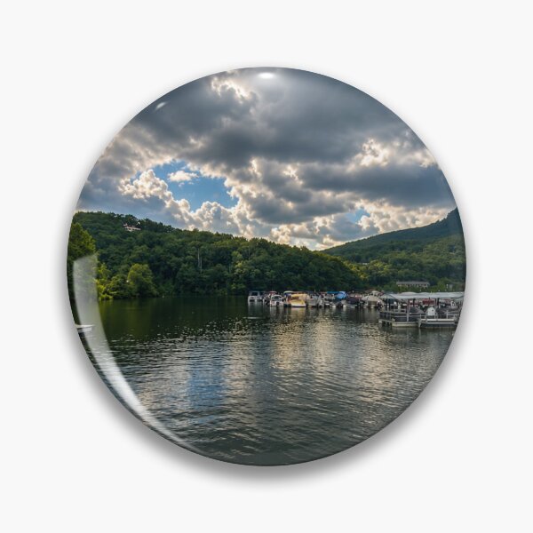 Item preview, Colourful Lake Lure reflections designed and sold by Astute-Artio-Photography.