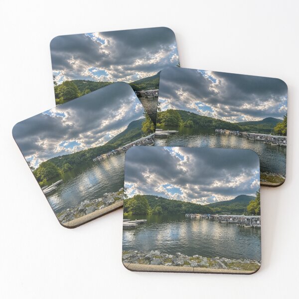 Item preview, Colourful Lake Lure reflections designed and sold by Astute-Artio-Photography.