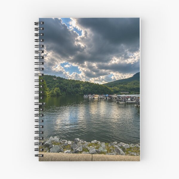 Item preview, Colourful Lake Lure reflections designed and sold by Astute-Artio-Photography.