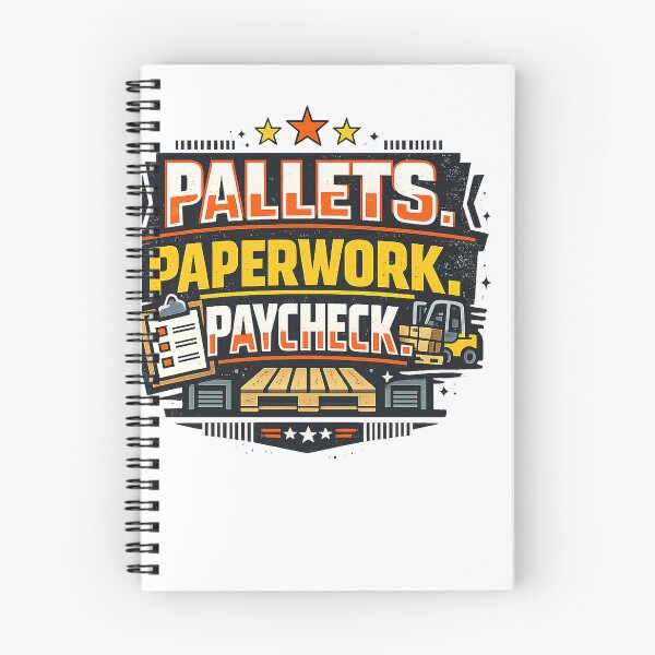 Item preview, Pallets Paperwork Paycheck Warehouse Design designed and sold by OrbitLabs.