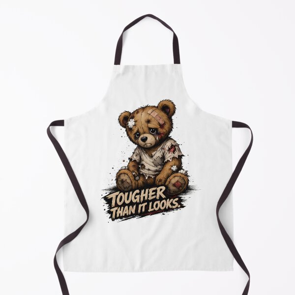 Item preview, Tougher Than It Looks Teddy Bear Shirt – Sad Teddy, Mental Health, Emotional Support, Grunge Streetwear designed and sold by Onviton.