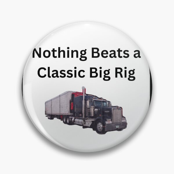 Item preview, Classic American Semi Truck - Big Rig Diesel Life designed and sold by Twins2Designs.