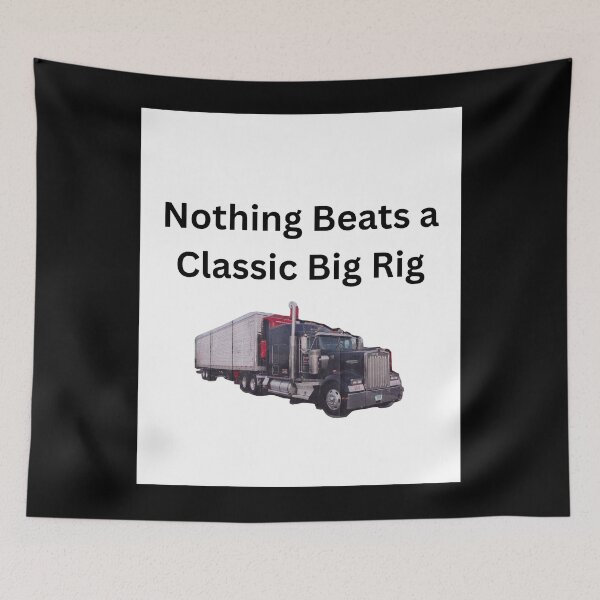 Item preview, Classic American Semi Truck - Big Rig Diesel Life designed and sold by TheCustomClub.