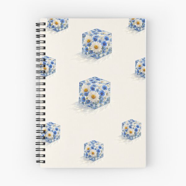 Item preview, White Geometric Cubes - Modern Neutral 3D Pattern designed and sold by PrintGo26.