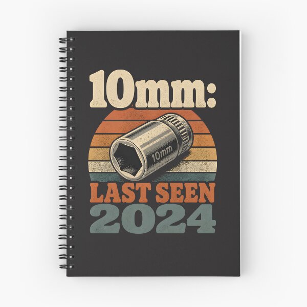 Item preview, Funny 10mm Socket Last Seen 2024 Mechanic Humour designed and sold by ThirdShiftLab.