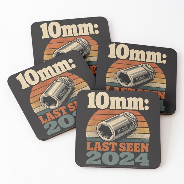 Item preview, Funny 10mm Socket Last Seen 2024 Mechanic Humour designed and sold by ThirdShiftLab.
