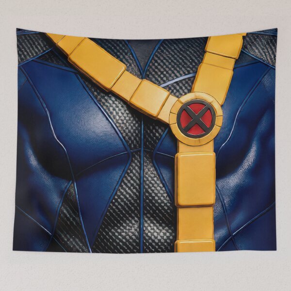 Item preview, Blue and Yellow Tactical Armor - 90s Hero Suit designed and sold by keythxctrs.