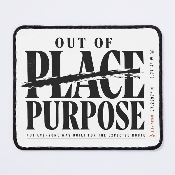Item preview, Out Of Place On Purpose Premium Outdoor Apparel designed and sold by SingleTrackes.