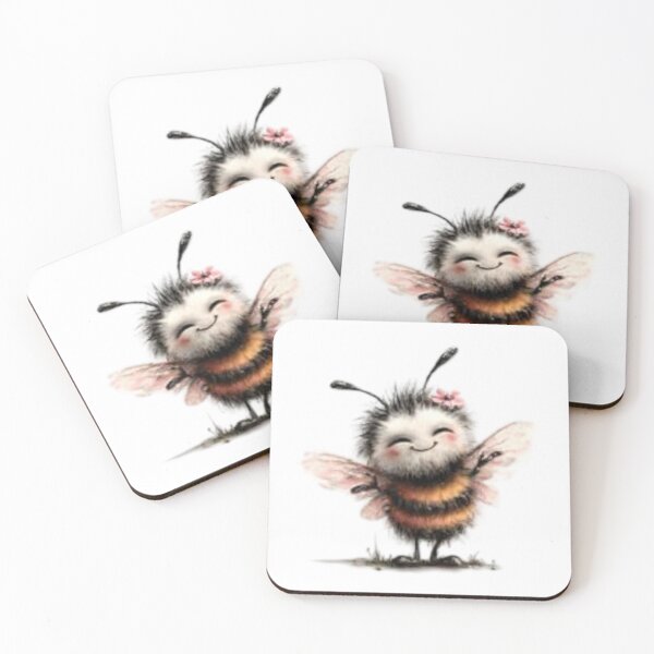 Item preview, Adorable Smiling Bee designed and sold by vanndhi.