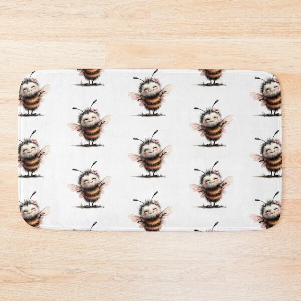 Item preview, Adorable Smiling Bee designed and sold by vanndhi.