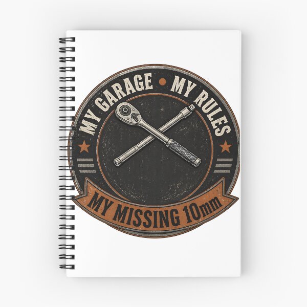 Item preview, My Garage Rules Missing 10mm Socket Wrench Mechanic designed and sold by ThirdShiftLab.
