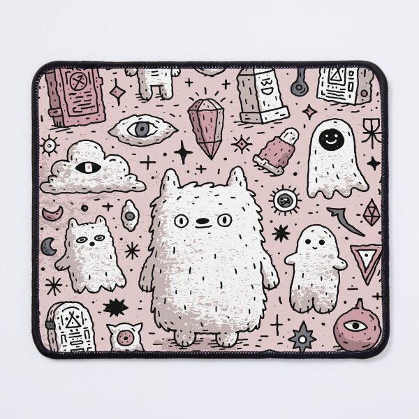 Item preview, Whimsical Creepy Cute Spooky Doodle Art designed and sold by Romgora.