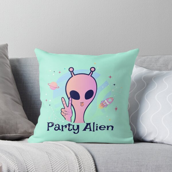 Item preview, Party Alien Comes in Peace designed and sold by Grateful-Fool.