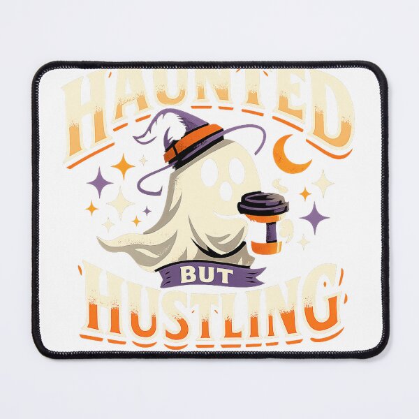 Item preview, Haunted But Hustling Ghost Halloween Design designed and sold by OrbitLabs.