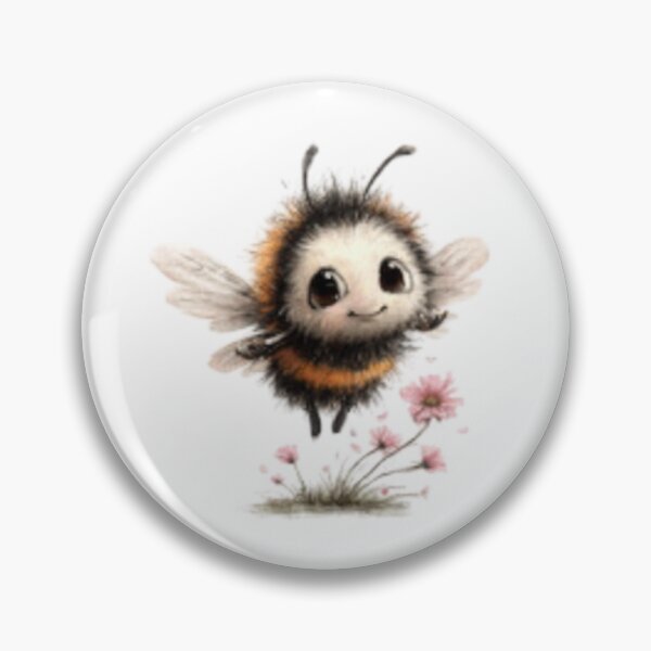 Item preview, Adorable Flying Cartoon Bee designed and sold by vanndhi.