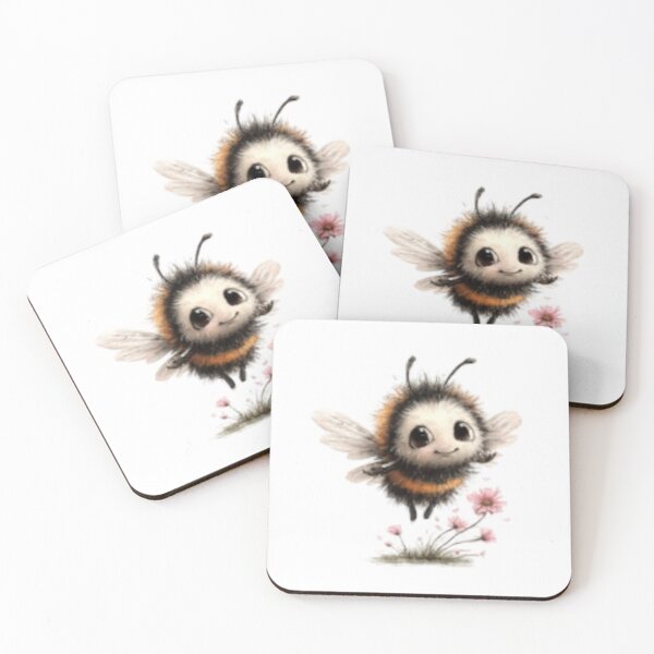 Item preview, Adorable Flying Cartoon Bee designed and sold by vanndhi.