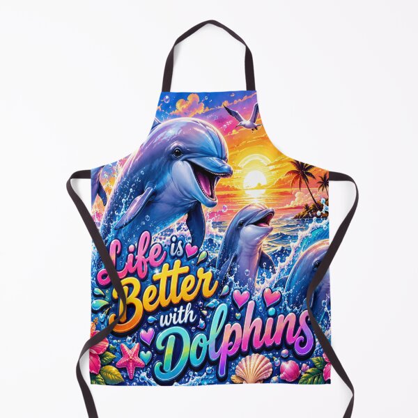 Item preview, Life Is Better With Dolphins designed and sold by DazzleKitty.