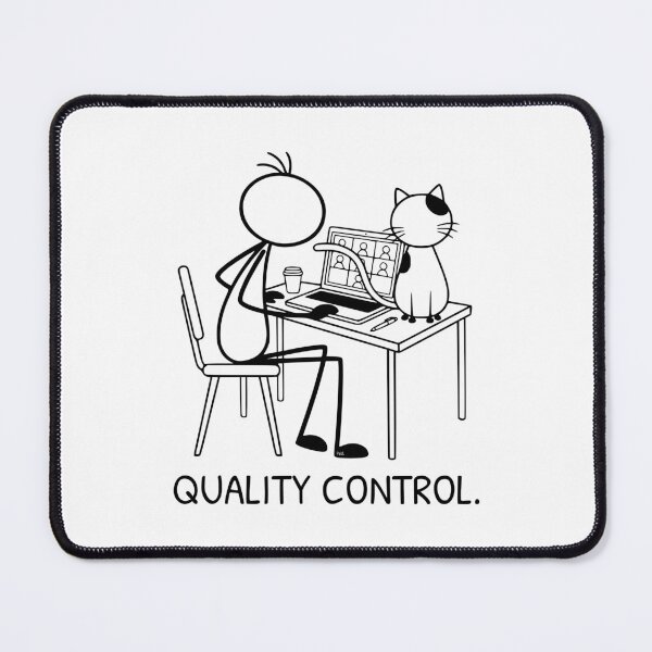 Item preview, Funny Cat Interrupting Video Meeting Work From Home Cat Humor designed and sold by Pebl-Co.