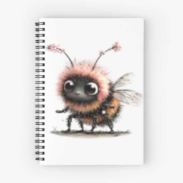 Item preview, Adorable Fuzzy Bee Character designed and sold by vanndhi.