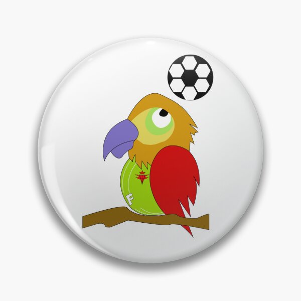 Item preview, PARROT BIRD GAME - football cartoon bird designed and sold by ustylelab.