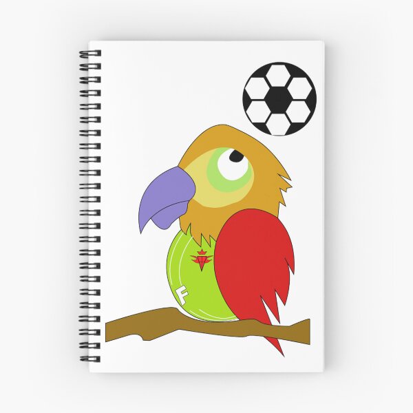 Item preview, PARROT BIRD GAME - football cartoon bird designed and sold by ustylelab.