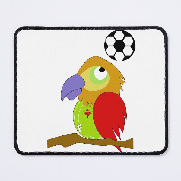 Item preview, PARROT BIRD GAME - football cartoon bird designed and sold by ustylelab.
