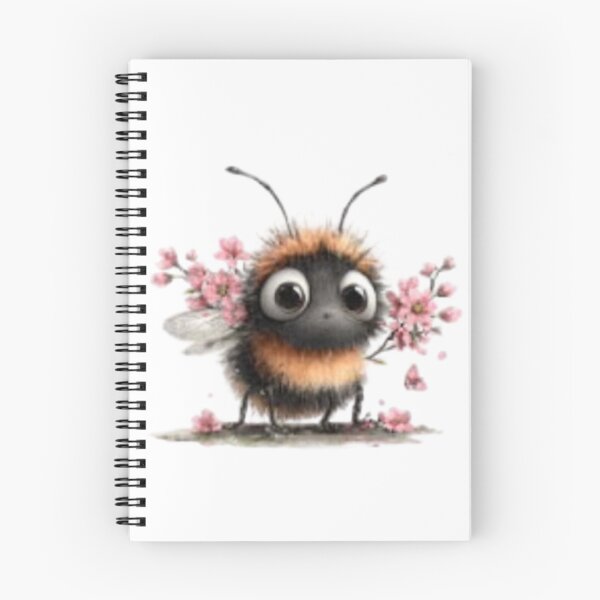 Item preview, Adorable Bumblebee with Cherry Blossoms designed and sold by vanndhi.