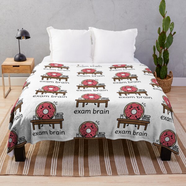 Item preview, Exam Brain Kawaii Donut designed and sold by GinColorist.