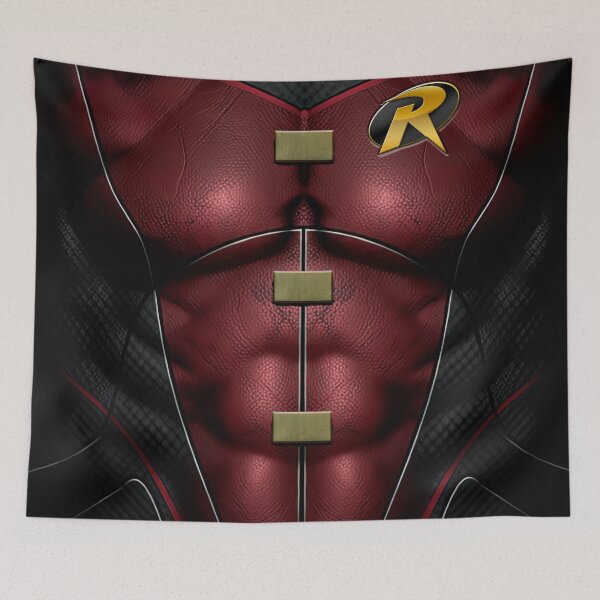 Item preview, Vigilante Tactical Armor - Dark Red and Black designed and sold by keythxctrs.