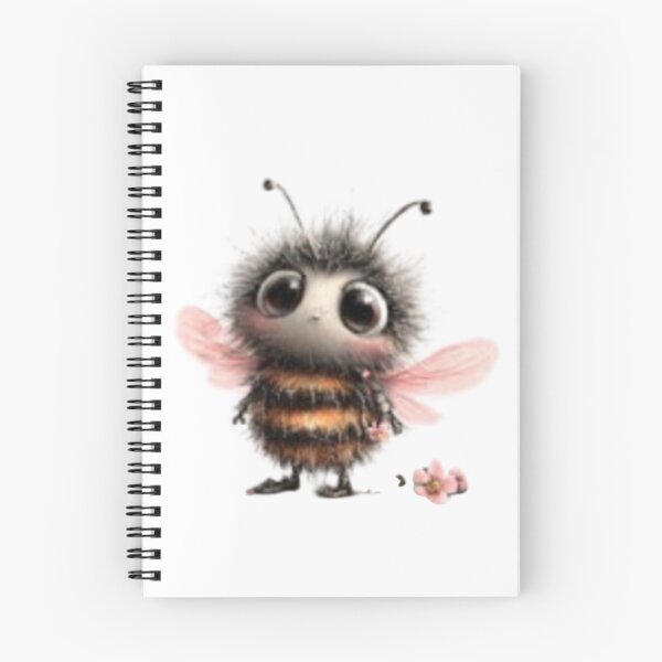 Item preview, Adorable Furry Bee with Flower designed and sold by vanndhi.