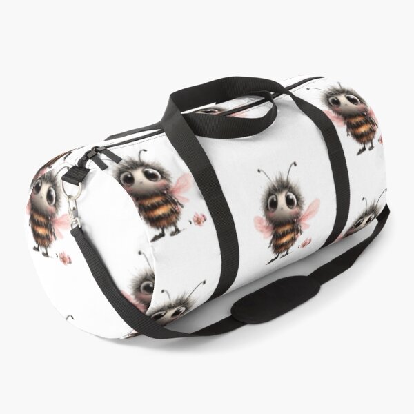 Item preview, Adorable Furry Bee with Flower designed and sold by vanndhi.