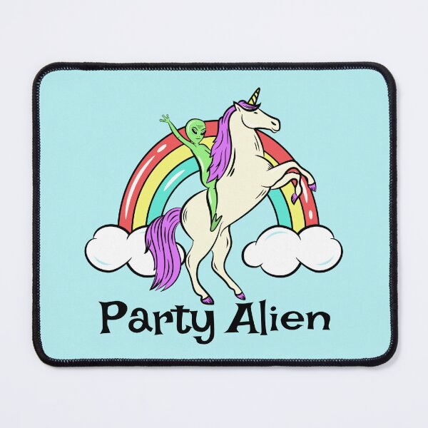 Item preview, Party Alien Comes in Peace designed and sold by Grateful-Fool.