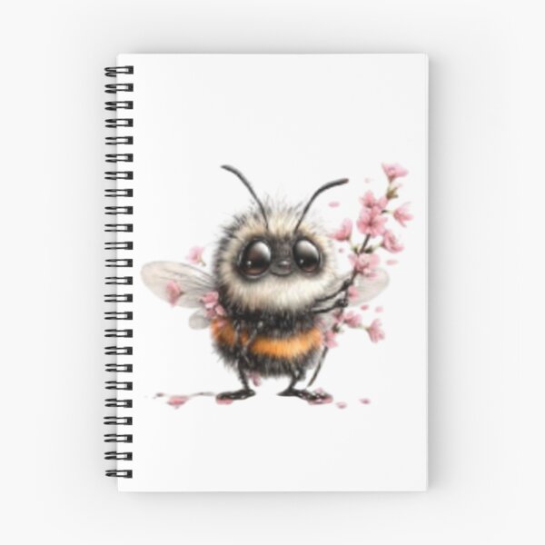 Item preview, Adorable Bee Holding Blossoms designed and sold by vanndhi.