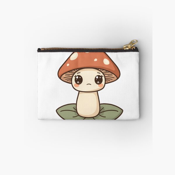 Item preview, Sad Mushroom Cottagecore Sticker | Cute Forest Aesthetic designed and sold by abi-not-abby.