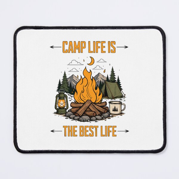 Item preview, Camp Life Is The Best Life Camping Adventure designed and sold by Vision Crafted.