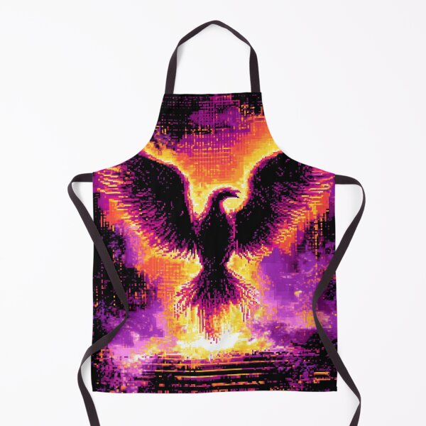 Item preview, Neon Phoenix Rising From the Flames designed and sold by ClubVacay.