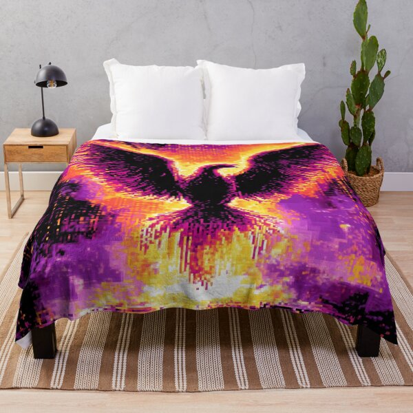 Item preview, Neon Phoenix Rising From the Flames designed and sold by ClubVacay.