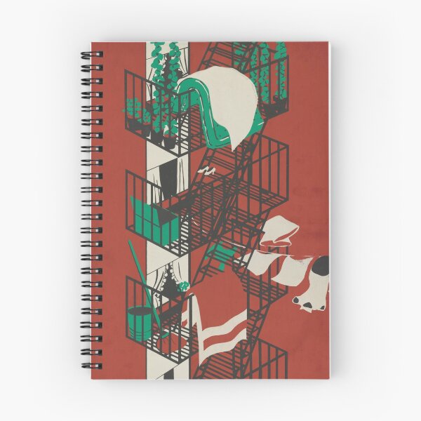 Item preview, RED FLIGHT OF STAIRS designed and sold by THE GOOD FIND.