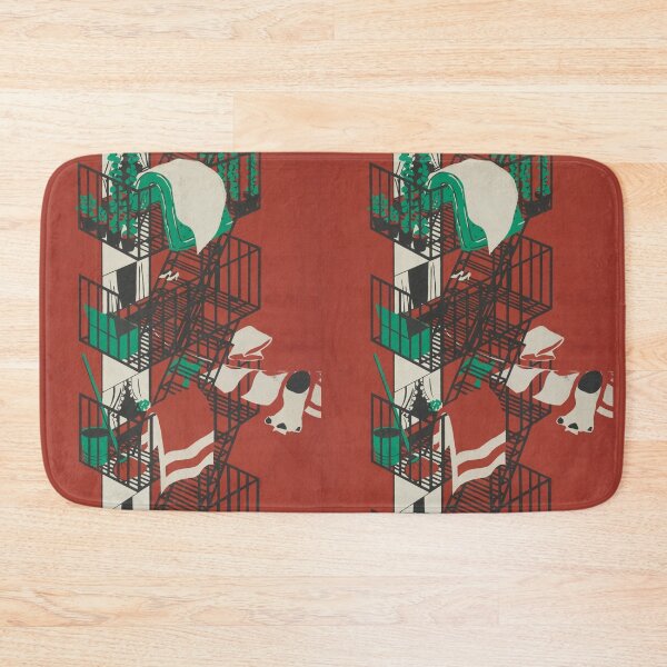 Item preview, RED FLIGHT OF STAIRS designed and sold by THE GOOD FIND.