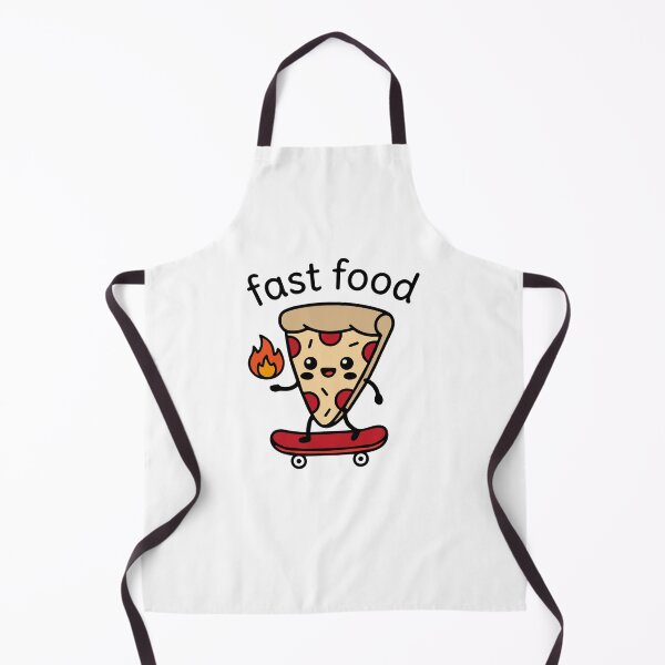 Item preview, Fast Food Kawaii Pizza Skater designed and sold by GinColorist.